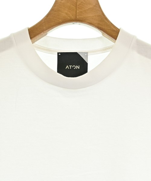 ATON（エイトン）Tシャツ・カットソー 白 サイズ:06(XXL位) レディース/2200679254096