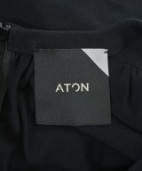 ATON（エイトン）ワンピース 黒 サイズ:02(M位) レディース/2200680614056
