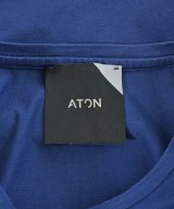 ATON（エイトン）ワンピース 青 サイズ:2(M位) レディース/2200685666012