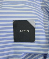 ATON（エイトン）カジュアルシャツ 青 サイズ:4(XL位) メンズ/2200685932032