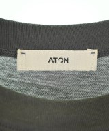 ATON（エイトン）Tシャツ・カットソー グレー サイズ:1(S位) レディース/2200687376056