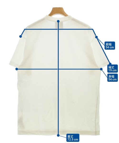 ATON（エイトン）Tシャツ・カットソー 白 サイズ:02(S位) メンズ/2200682814065