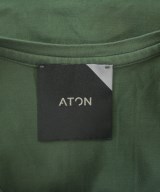 ATON（エイトン）Tシャツ・カットソー カーキ サイズ:2(M位) レディース/2200682281072