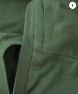ATON（エイトン）Tシャツ・カットソー カーキ サイズ:2(M位) レディース/2200682281072