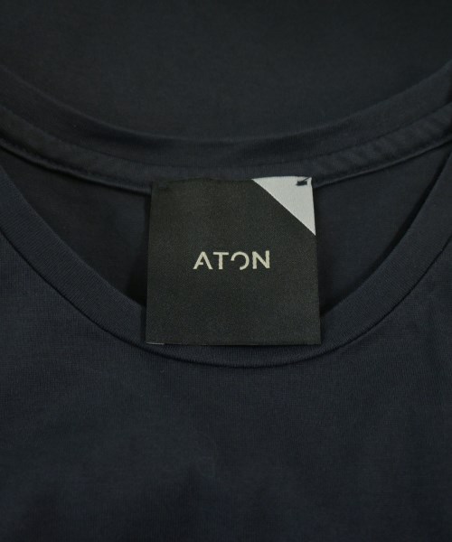 ATON（エイトン）ワンピース 紺 サイズ:2(M位) レディース/2200682281089
