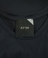 ATON（エイトン）ワンピース 紺 サイズ:2(M位) レディース/2200682281089