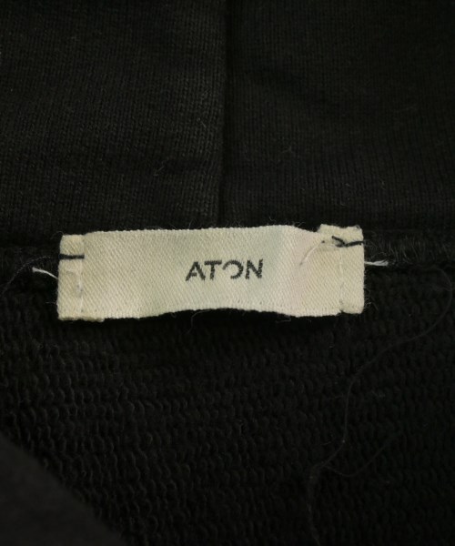 ATON（エイトン）パーカー 黒 サイズ:4(XL位) メンズ/2200688178161