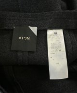 ATON（エイトン）ロング・マキシ丈スカート グレー サイズ:02(M位) レディース/2200688559069