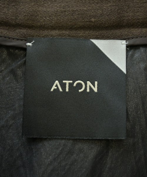 ATON（エイトン）ロング・マキシ丈スカート 茶 サイズ:2(M位) レディース/2200687972012