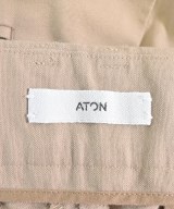 ATON（エイトン）チノパン ベージュ サイズ:02(M位) レディース/2200688684068