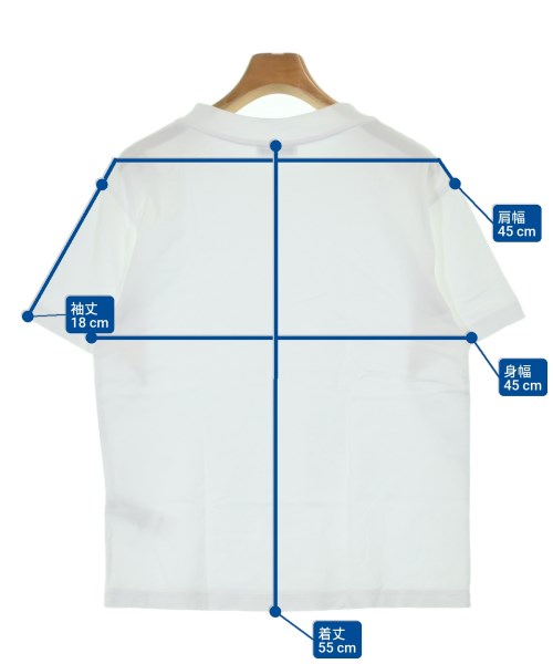 ATON（エイトン）Tシャツ・カットソー 白 サイズ:1(S位) レディース/2200683579123