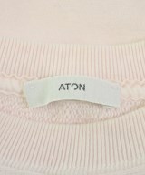 ATON（エイトン）Tシャツ・カットソー ピンク サイズ:4(XL位) メンズ/2200689204029