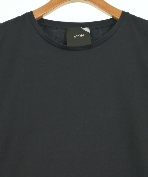ATON（エイトン）Tシャツ・カットソー 黒 サイズ:02(M位) レディース/2200685769058
