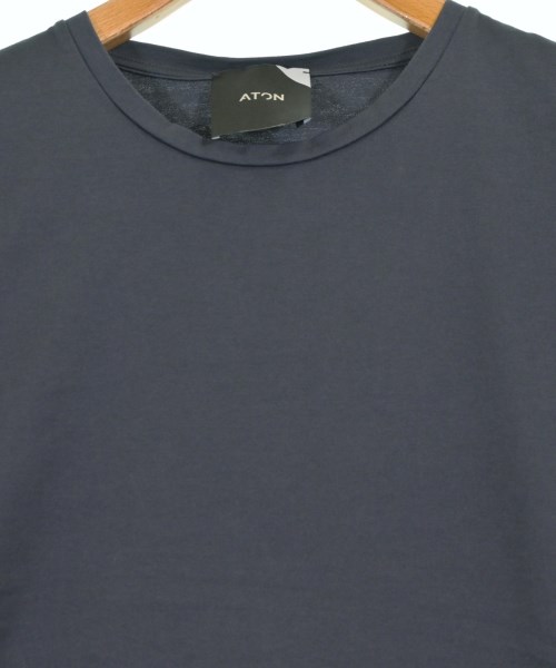 ATON（エイトン）Tシャツ・カットソー 紺 サイズ:02(M位) レディース/2200685769072