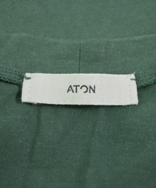 ATON（エイトン）Tシャツ・カットソー 緑 サイズ:6(XXL位) メンズ/2200686713500