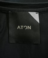 ATON（エイトン）Tシャツ・カットソー 黒 サイズ:02(M位) レディース/2200685338155