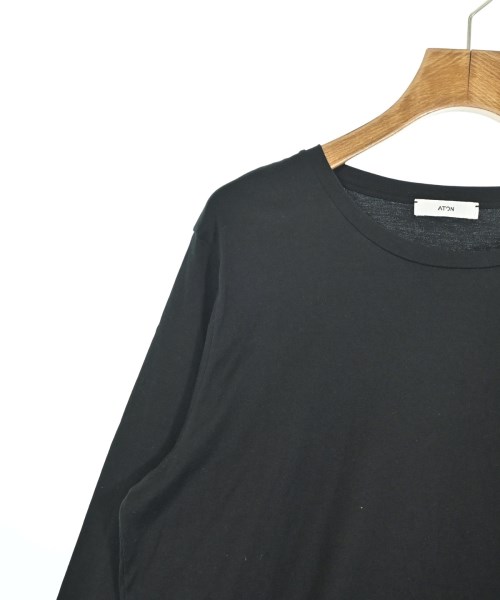 ATON（エイトン）Tシャツ・カットソー 黒 サイズ:2(M位) レディース/2200686040040