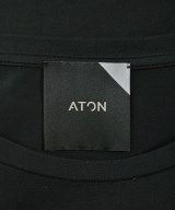 ATON（エイトン）Tシャツ・カットソー 黒 サイズ:01(S位) レディース/2200684305783
