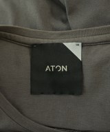 ATON（エイトン）Tシャツ・カットソー グレー サイズ:2(M位) レディース/2200685688182