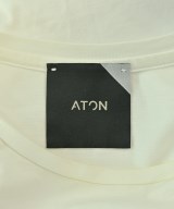 ATON（エイトン）Tシャツ・カットソー 白 サイズ:2(M位) レディース/2200685688205