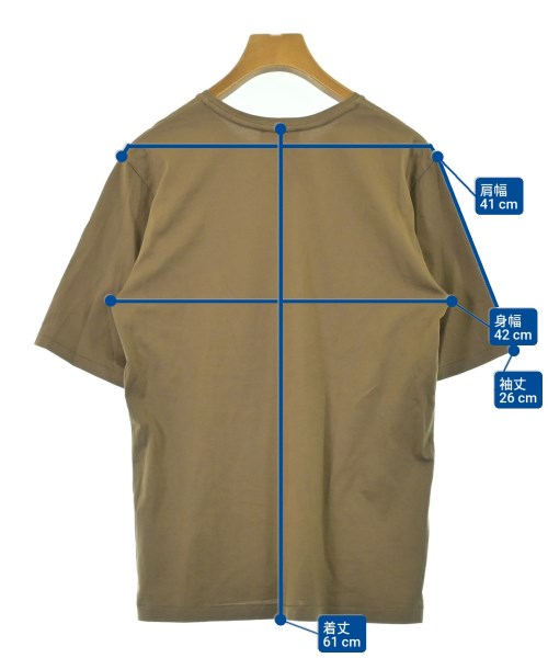 ATON（エイトン）Tシャツ・カットソー 茶 サイズ:2(M位) レディース/2200685688212