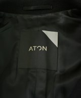ATON（エイトン）チェスターコート 黒 サイズ:4(XL位) メンズ/2200693209010