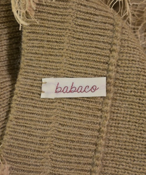 babaco（ババコ）ベスト/ノースリーブ ベージュ サイズ:F レディース/2200606584197