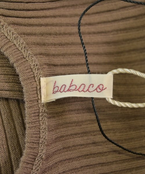 babaco（ババコ）タンクトップ 茶 サイズ:M レディース/2200702860133