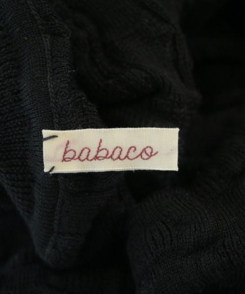 babaco（ババコ）ニット・セーター 黒 サイズ:F レディース/2200723388180