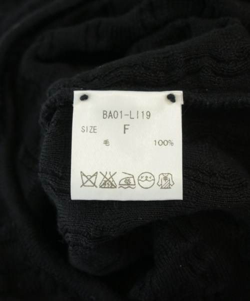babaco（ババコ）ニット・セーター 黒 サイズ:F レディース/2200723388180