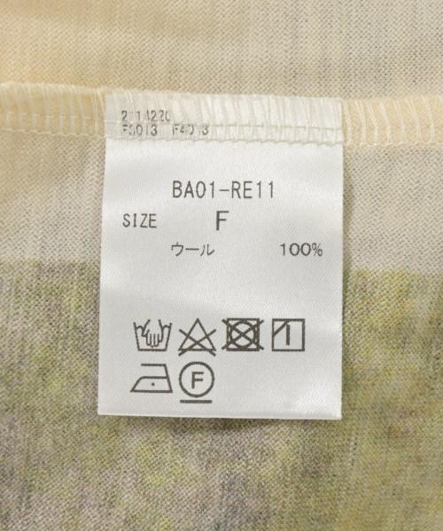 babaco（ババコ）Tシャツ・カットソー 黄 サイズ:F レディース/2200731004065