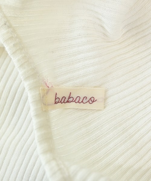 babaco（ババコ）ワンピース 白 サイズ:F レディース/2200716016052