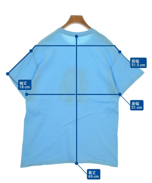 WISM（ウィズム）Tシャツ・カットソー 青 サイズ:L メンズ/2200643673069