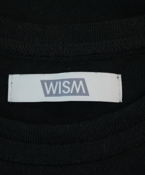 WISM（ウィズム）Tシャツ・カットソー 黒 サイズ:M メンズ/2200715286067