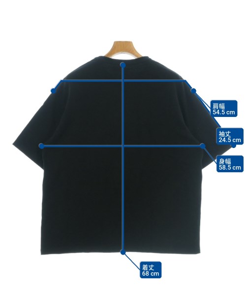 WISM（ウィズム）Tシャツ・カットソー 黒 サイズ:M メンズ/2200715286067