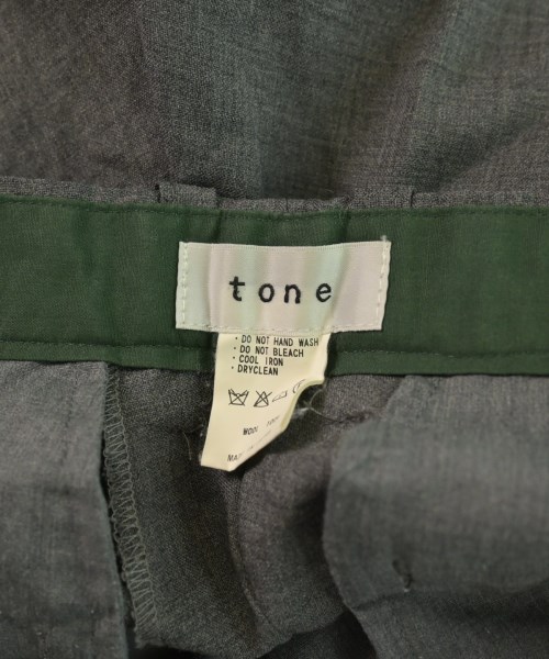 tone（トーン）クロップドパンツ グレー サイズ:M メンズ/2200604416117