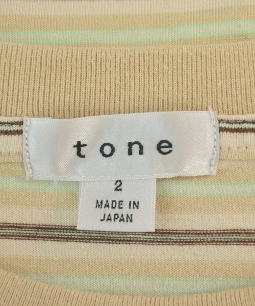 tone（トーン）Tシャツ・カットソー ベージュ サイズ:2(M位) メンズ/2200678188026