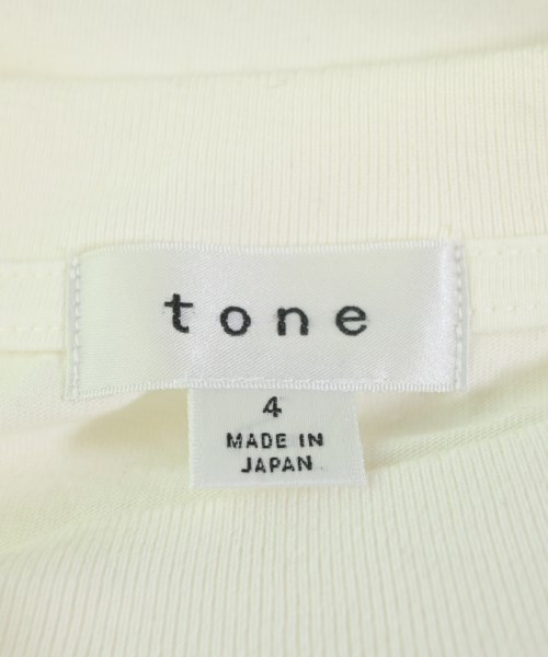 tone（トーン）Tシャツ・カットソー 白 サイズ:4(XL位) メンズ/2200689838408