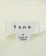 tone（トーン）Tシャツ・カットソー 白 サイズ:4(XL位) メンズ/2200689838408