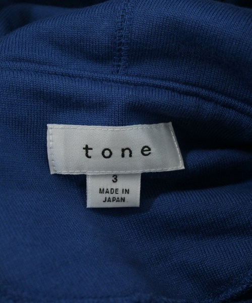 tone（トーン）パーカー 青 サイズ:3(L位) メンズ/2200669085075