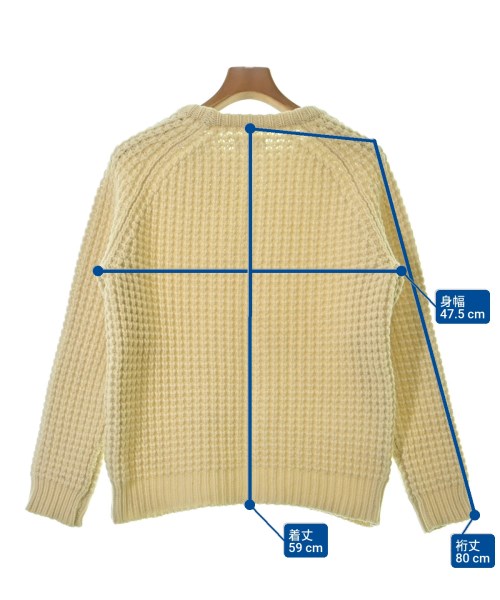 tone（トーン）ニット・セーター 白 サイズ:S メンズ/2200666133380