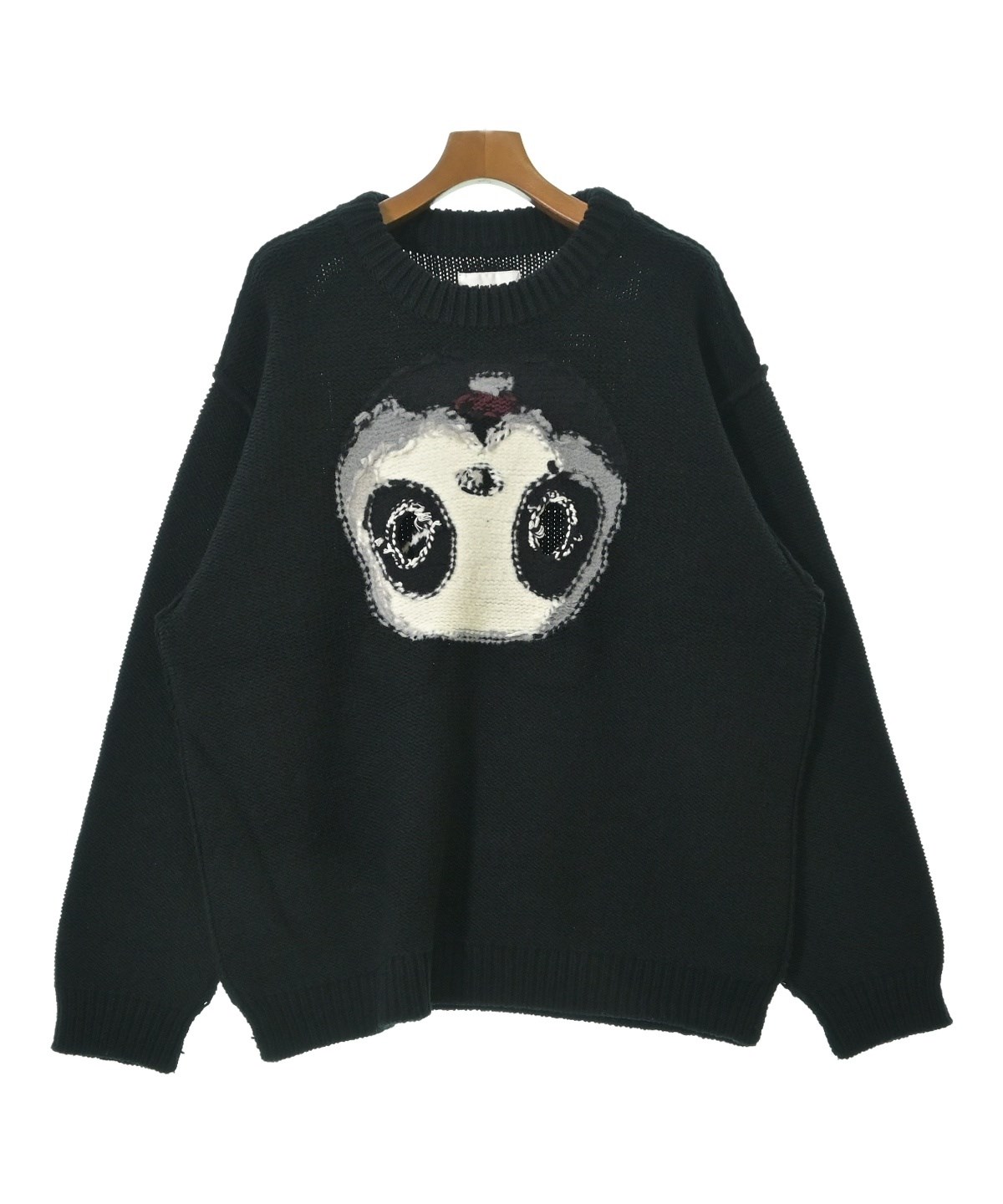 doublet ニットセーター doublet（ダブレット）ニット・セーター 黒 サイズ:XL メンズ