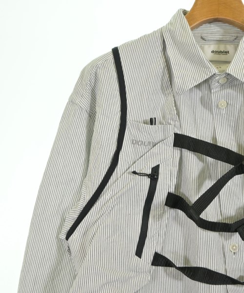 doublet（ダブレット）カジュアルシャツ 白 サイズ:XL メンズ/2200636587038