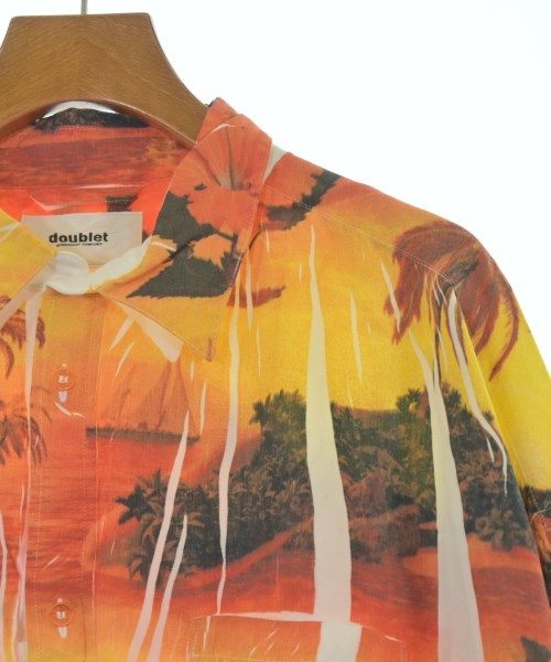 doublet（ダブレット）カジュアルシャツ 黄 サイズ:L メンズ/2200640402150