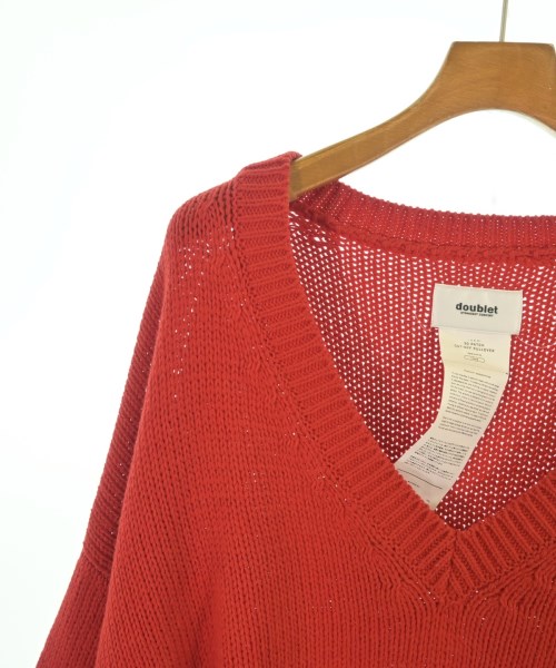 doublet（ダブレット）ニット・セーター 赤 サイズ:L メンズ/2200640701130