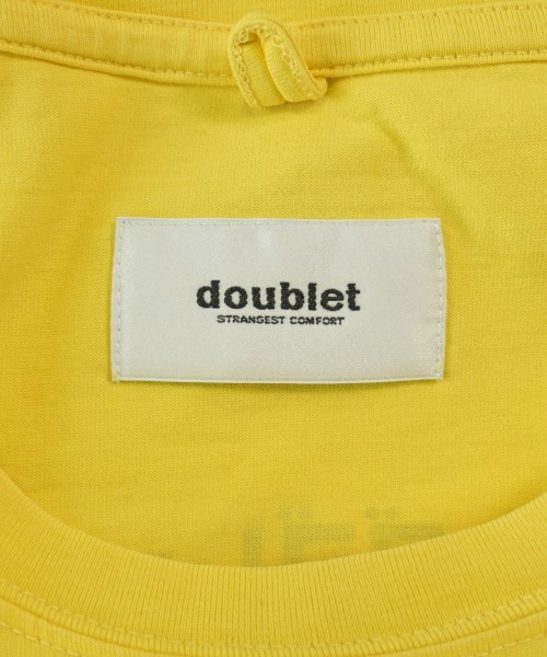 doublet（ダブレット）Tシャツ・カットソー 黄 サイズ:-(L位) メンズ/2200632658084