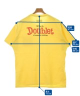 doublet（ダブレット）Tシャツ・カットソー 黄 サイズ:-(L位) メンズ/2200632658084