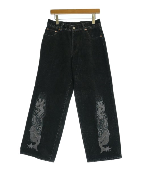 doublet(ダブレット)デニムパンツ 黒 サイズ:S/2200644339018