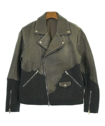 【新品タグ付き】doublet コート　デッドストック　定価68,000円 doublet（ダブレット）ライダース グレー サイズ:M メンズ