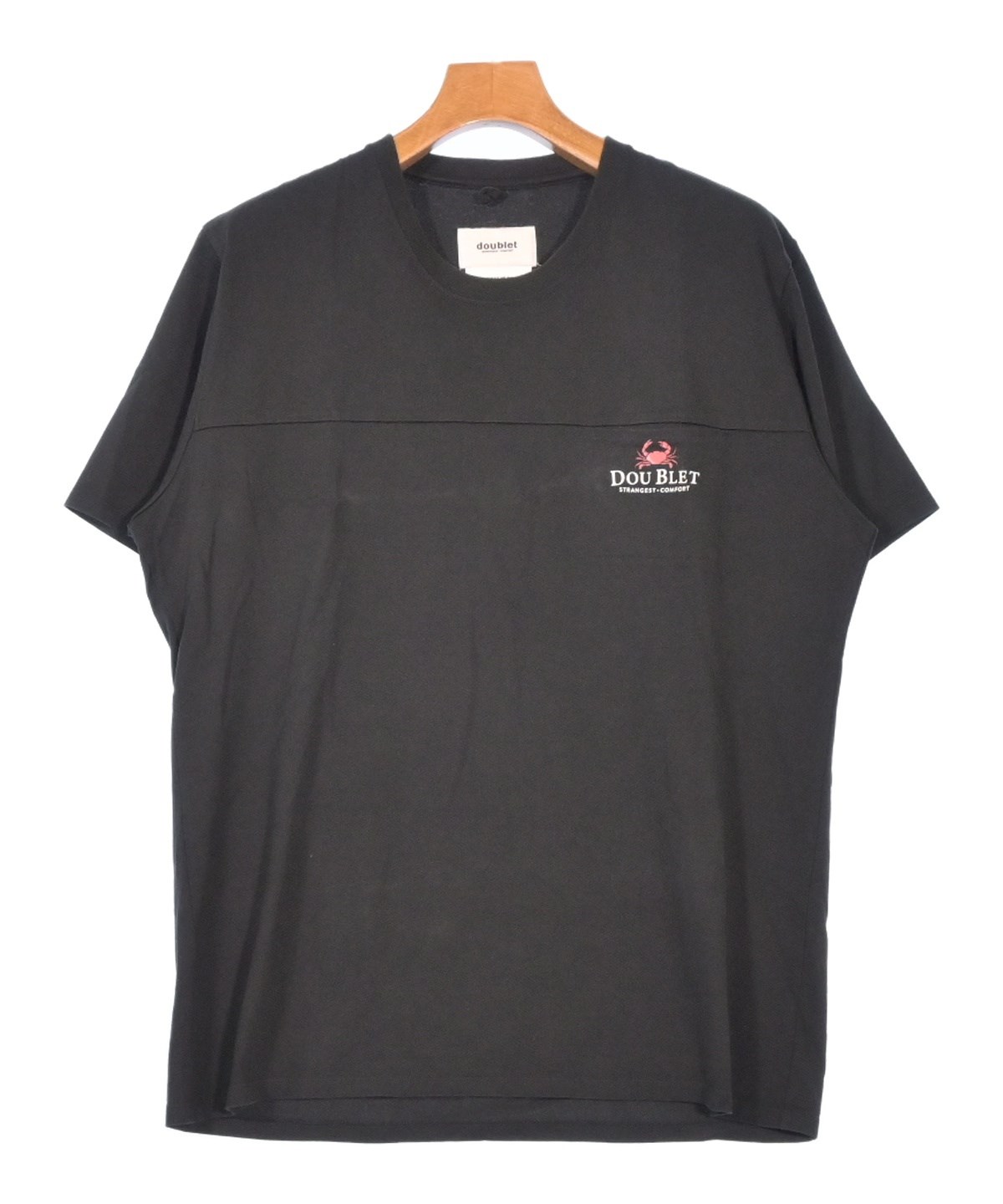 ダブレット　ロングカットソー　doublet 未使用タグ付き doublet（ダブレット）Tシャツ・カットソー 黒 サイズ:S メンズ
